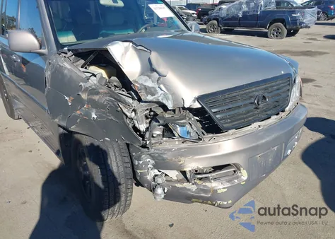 1999 Lexus Lx 470 z USA, uszkodzony, nr VIN JT6HT00W5X0075986